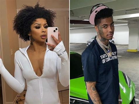 blueface girlfriend before and after|Chrisean Rock